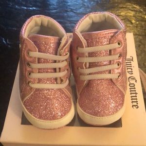 Juicy Couture glitter shoes